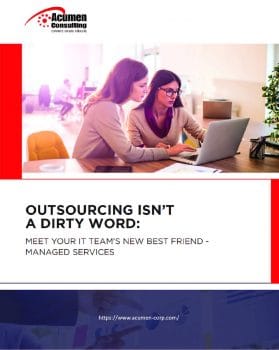 Outsourcing isn't a dirty word
